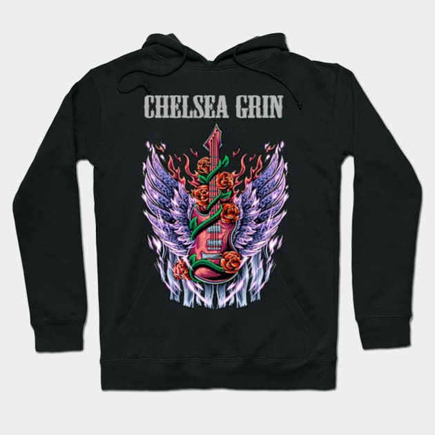 CHELSEA GRIN BAND Hoodie by citrus_sizzle